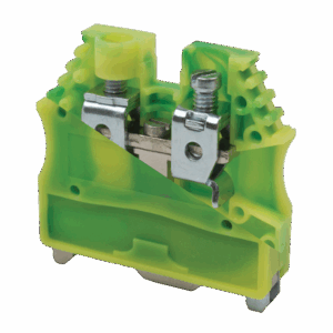 Bornera tipo caballete para tierra 6–10 mm