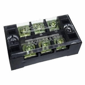 Bornera Gris con Tapa 6 polos 25A 25 mm 600V – TB-2503